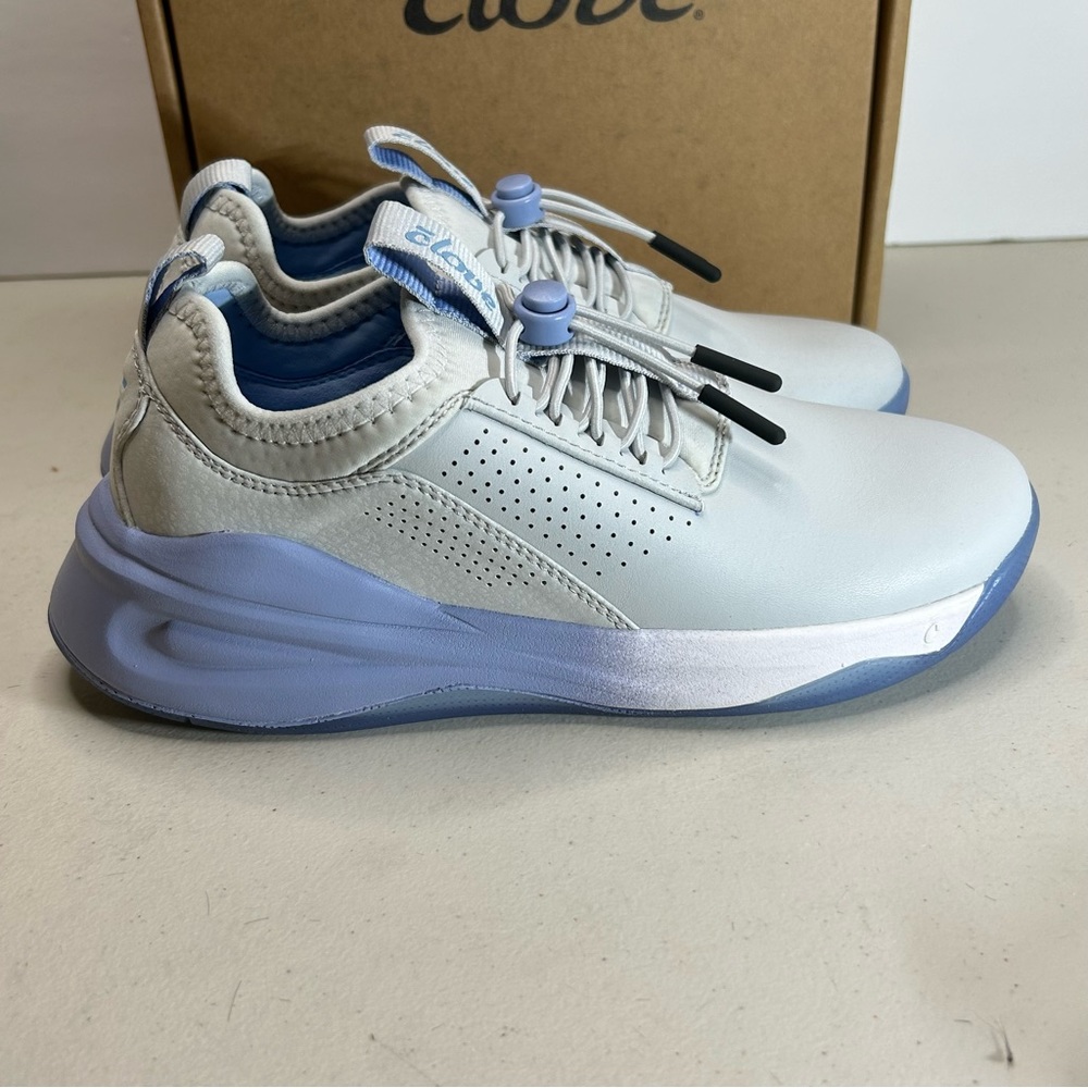Clove Comfort Sneaker Nursing / Healthcare Shoes Gray Matter Blue